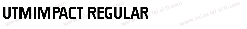 UTMImpact Regular字体转换